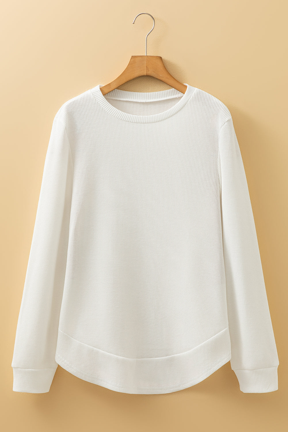 Allison Waffle Long Sleeve Top-4