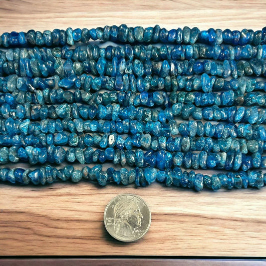 Blue Apatite Chips-0